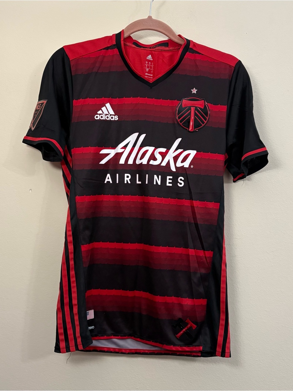 adidas Portland Timbers 2016 Authentic Secondary Jersey adizero men’s S soccer